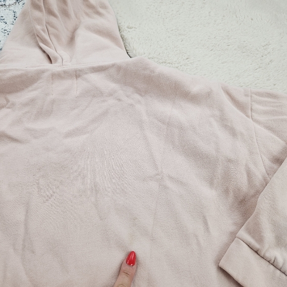 Fabletics x Demi Lovato Workout Cropped Pink Zip Hoodie Jacket XXL - Picture 15 of 15